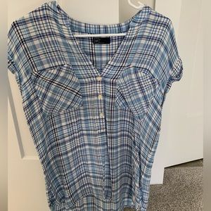 Gap Short Sleeve Flannel
